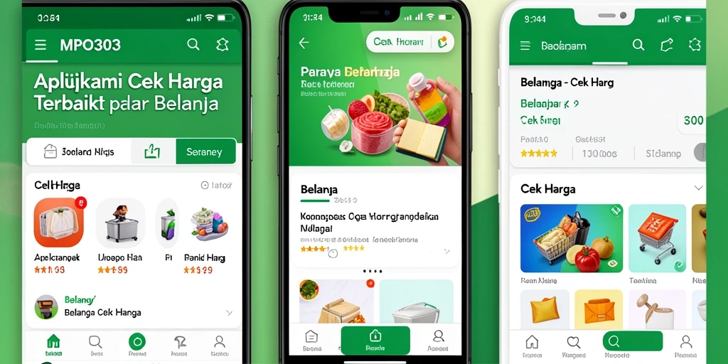 Tampilan antarmuka MPO303 yang intuitif untuk cek harga.